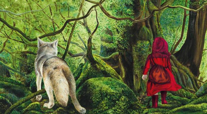 Cappuccetto Rosso cucina la nonna